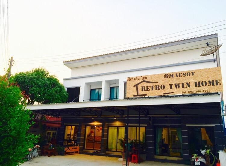 Retro Twin Home @Maesot Mae Sot Exteriör bild