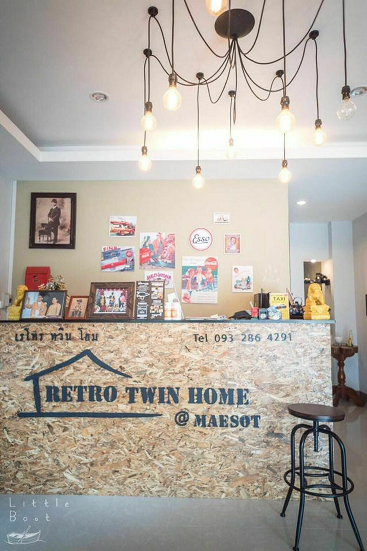 Retro Twin Home @Maesot Mae Sot Exteriör bild
