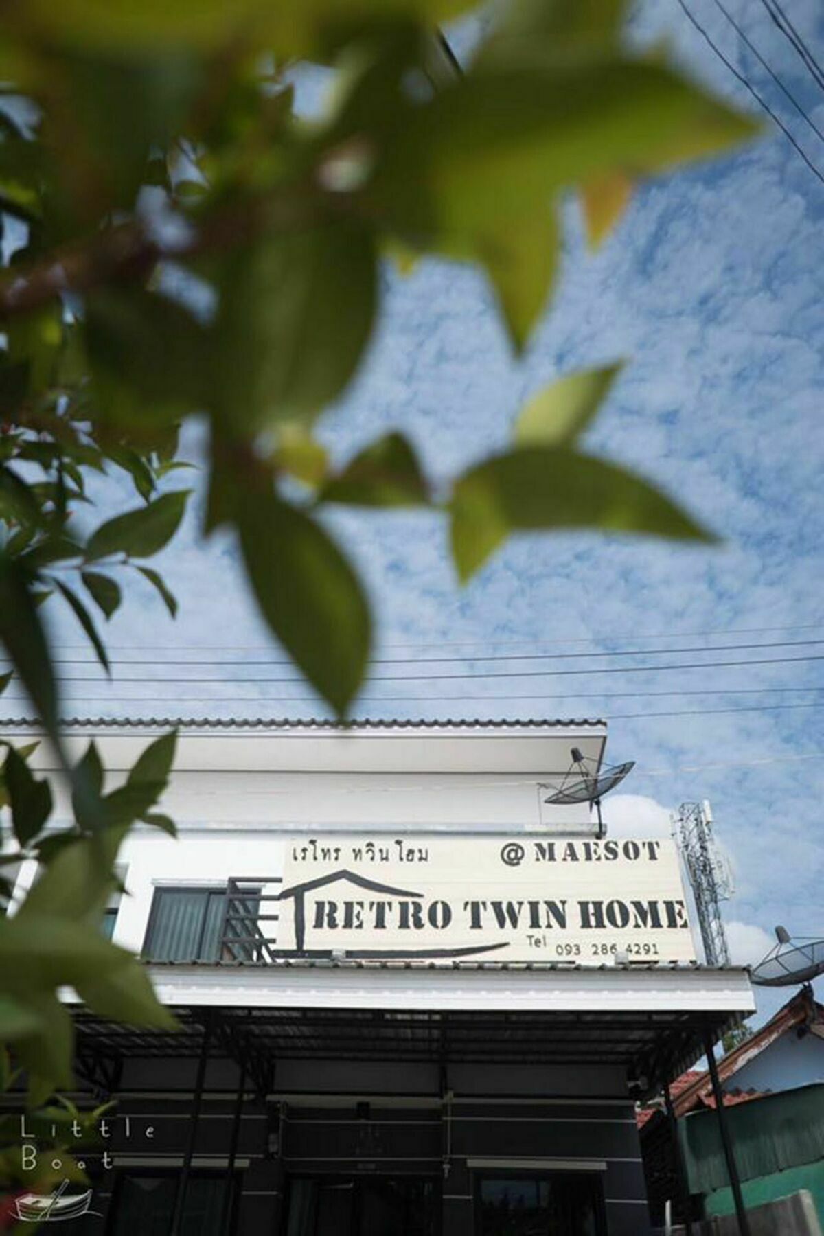 Retro Twin Home @Maesot Mae Sot Exteriör bild