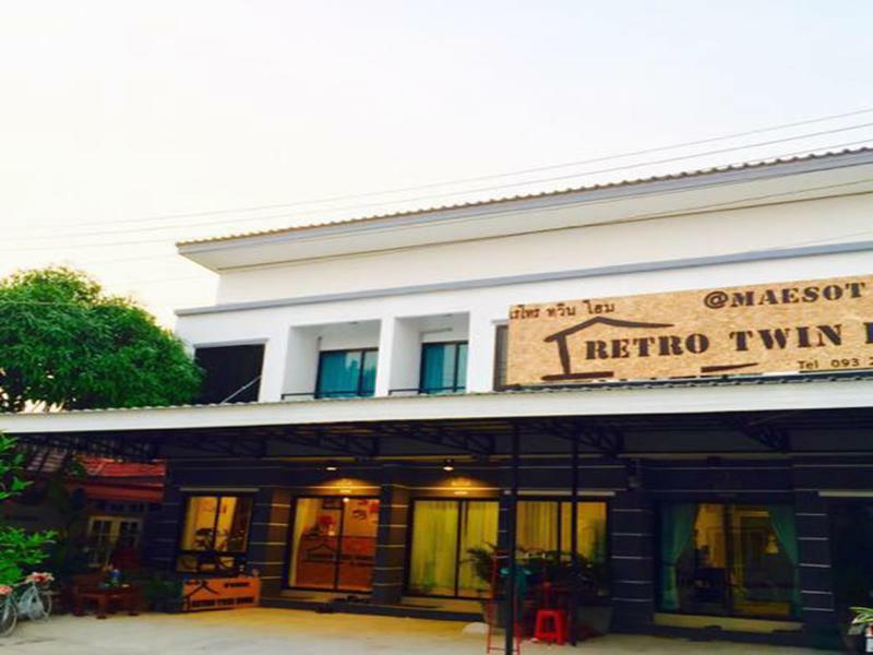 Retro Twin Home @Maesot Mae Sot Exteriör bild