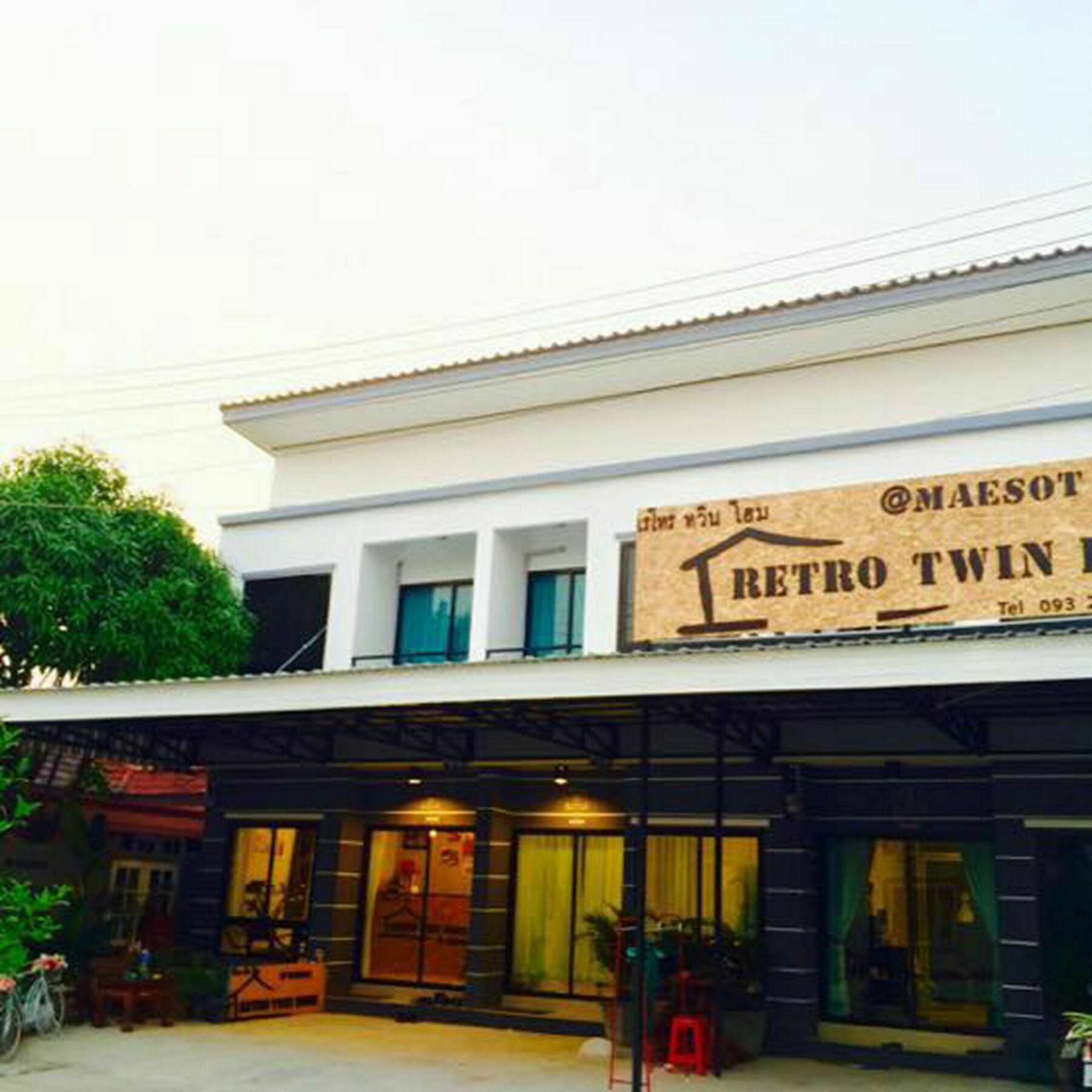 Retro Twin Home @Maesot Mae Sot Exteriör bild